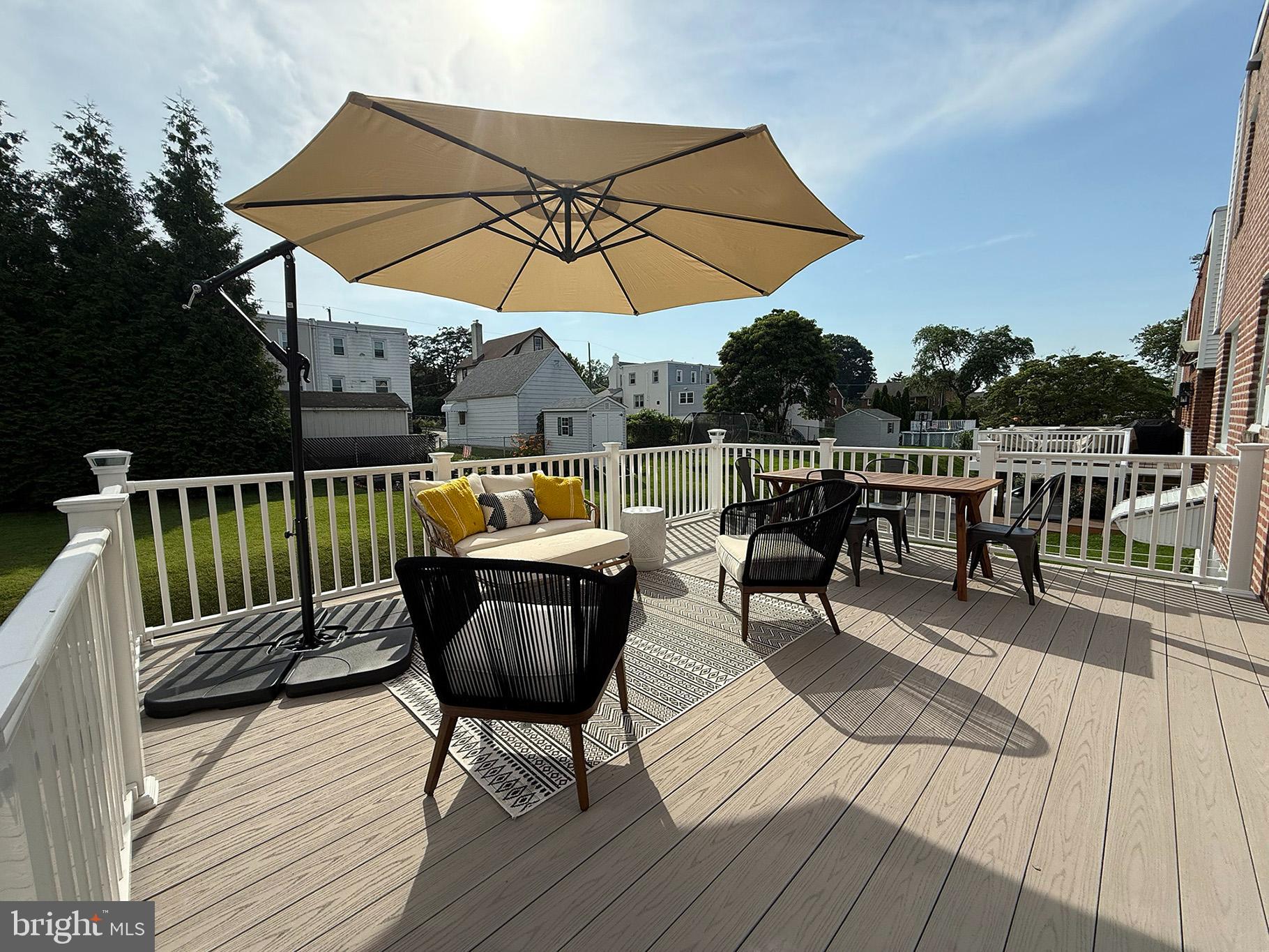 46 Woodbine Road Havertown, PA 19083 - Photo 29 of 32 Spacious Deck