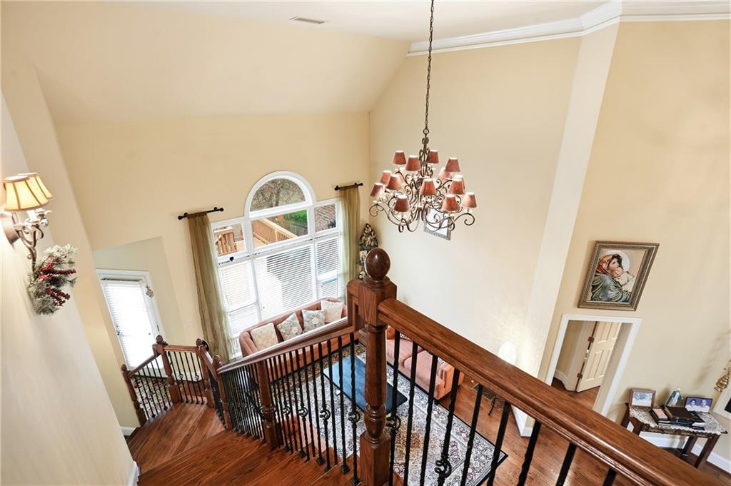 930 Old Tucker Road Stone Mountain, GA 30087 - Photo 46 of 47 a view of living room with furniture and wooden floor