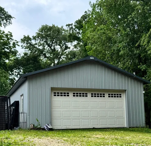 a view of a small house