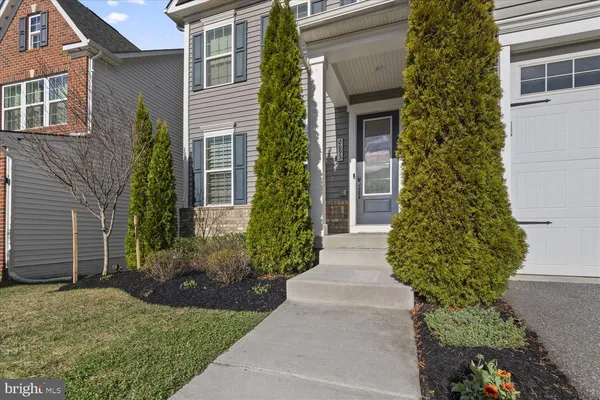 a view of front door of a house