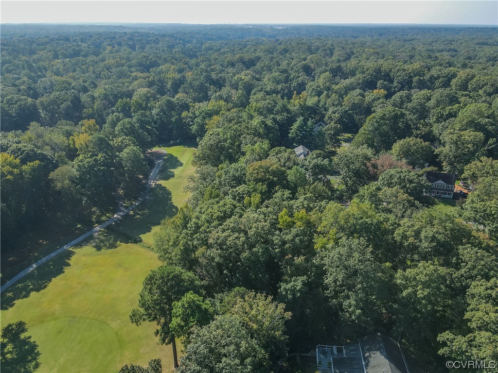 341 Rossmere Drive Midlothian, VA 23114 - Photo 4 of 35 an aerial view of residential house with outdoor space and trees all around