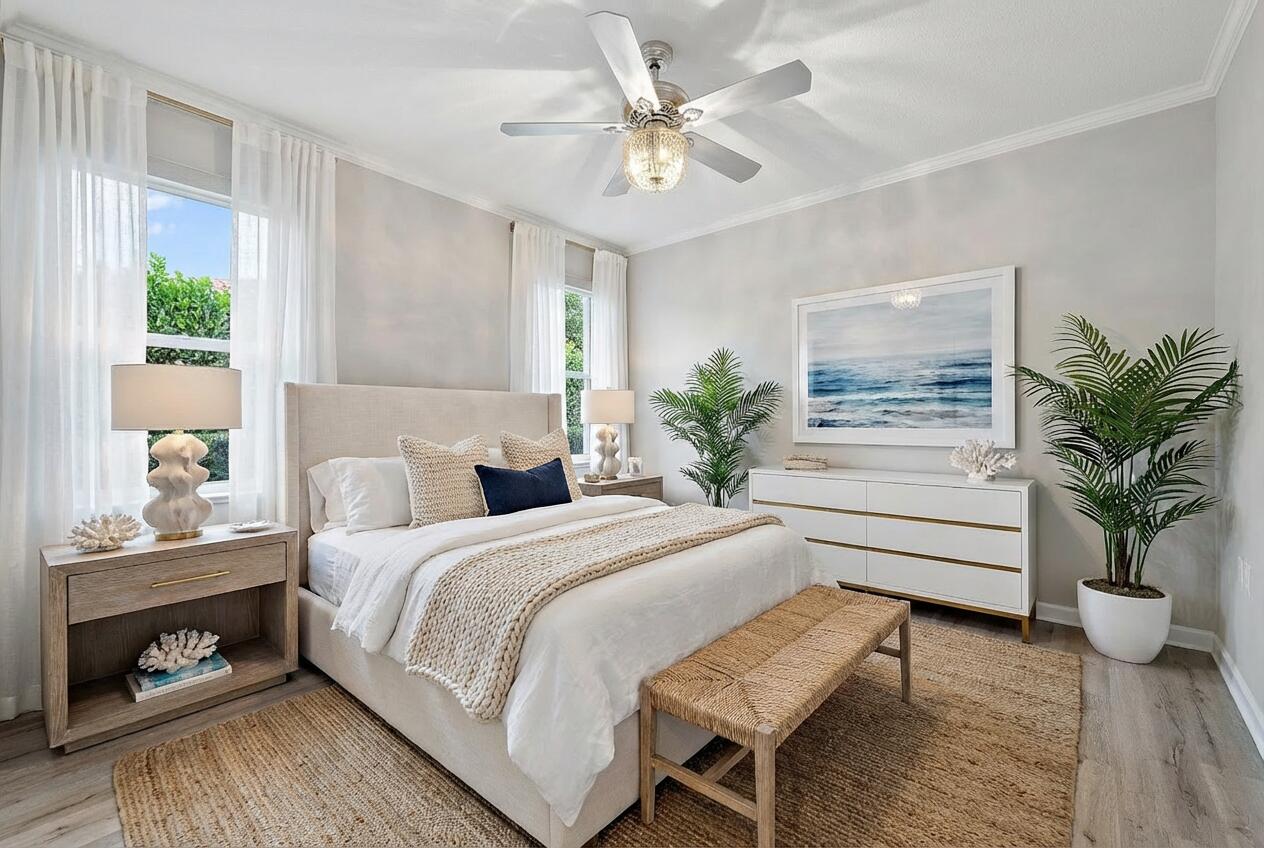 9790 Southeast Crape Myrtle Court Hobe Sound, FL 33455 - Photo 26 of 74 9790 SE Crape Myrtle Ct-Bedroom3 (Guest