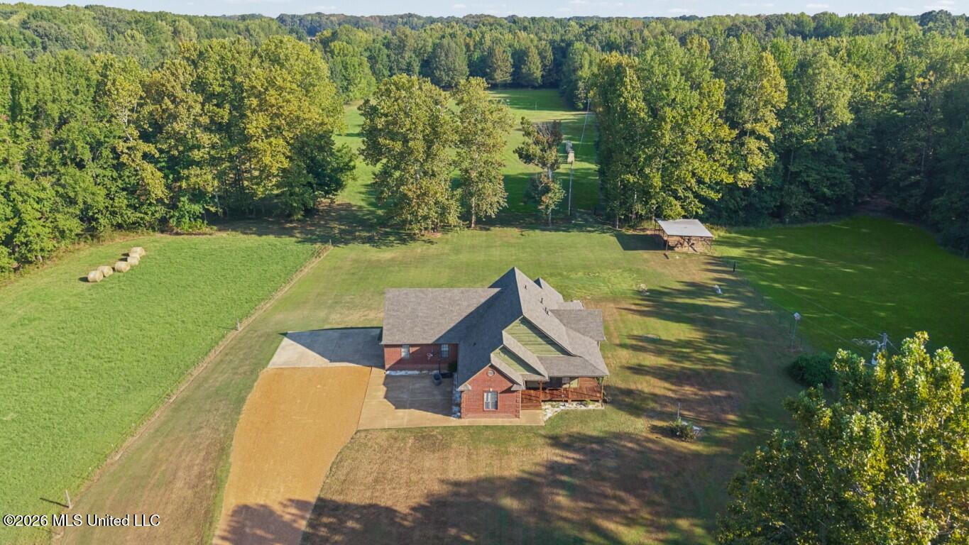 5450 Dean Road Lake Cormorant, MS 38641 - Photo 5 of 34 Aerial view of property