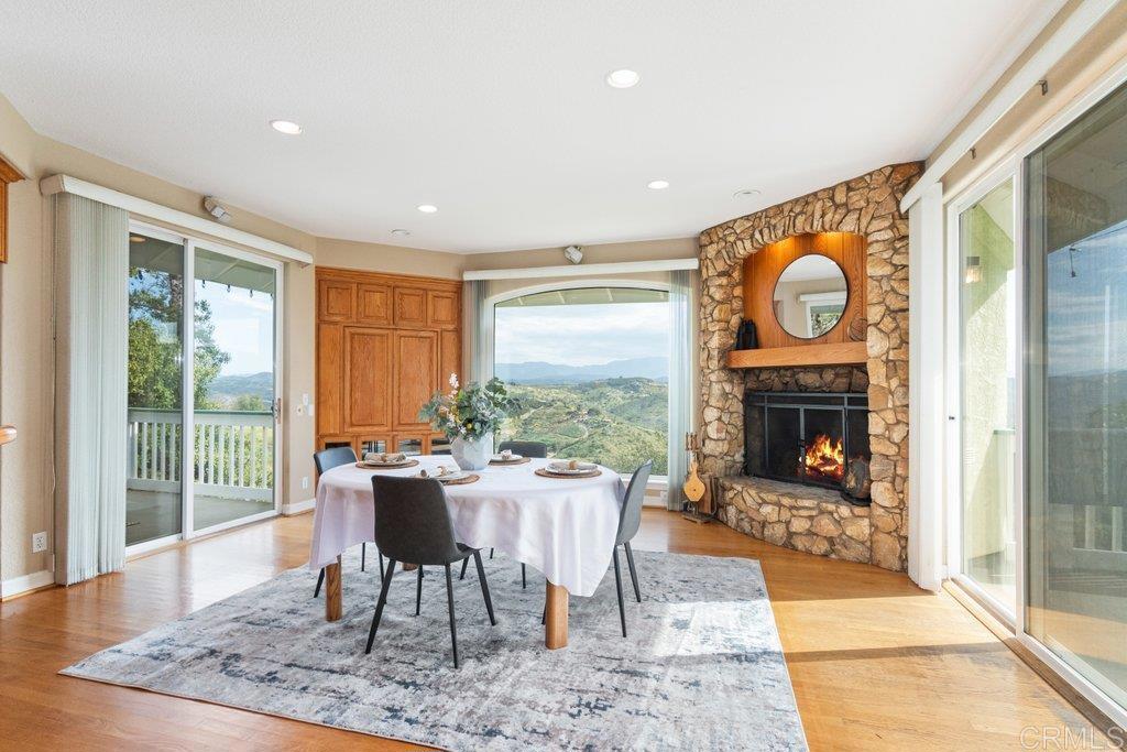 4327 Hollyhill Road Vista, CA 92084 - Photo 11 of 73 Dining with Views for Miles