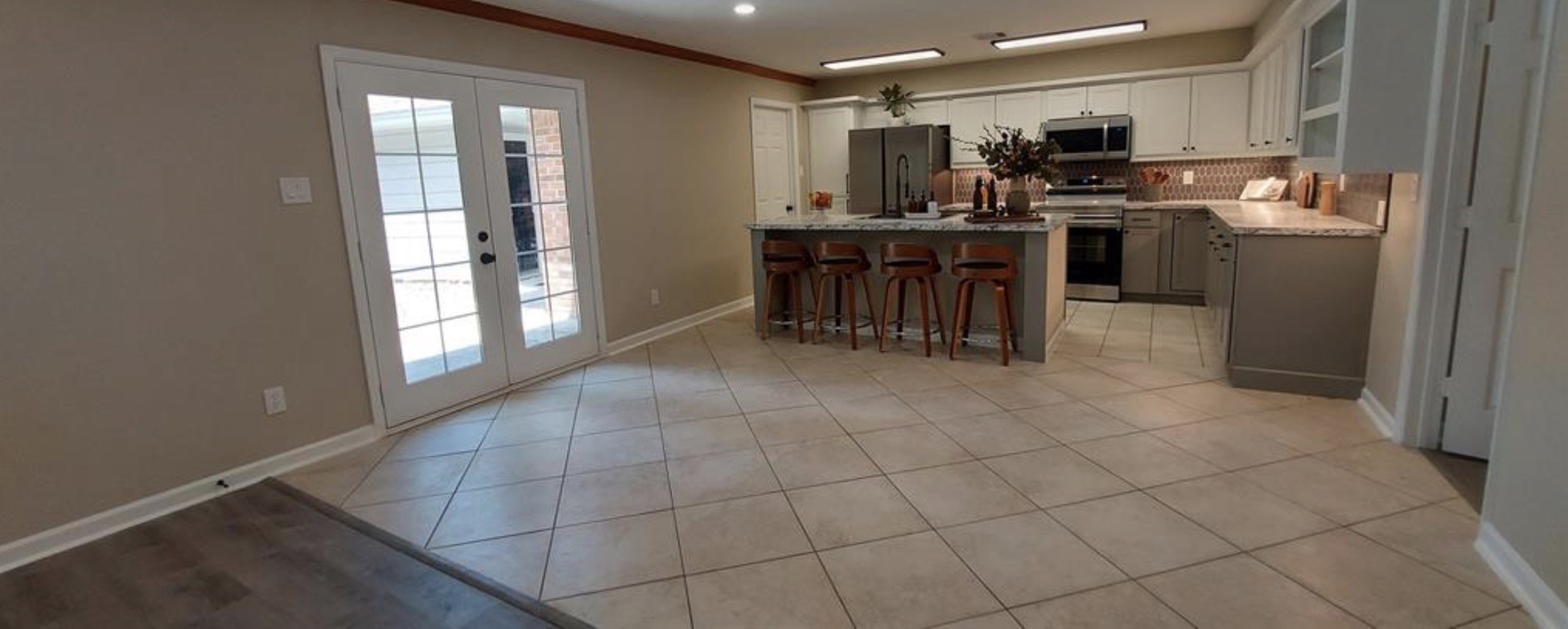 2537 River Ridge Conroe, TX 77385 - Photo 23 of 28 From living room, view of kitchen