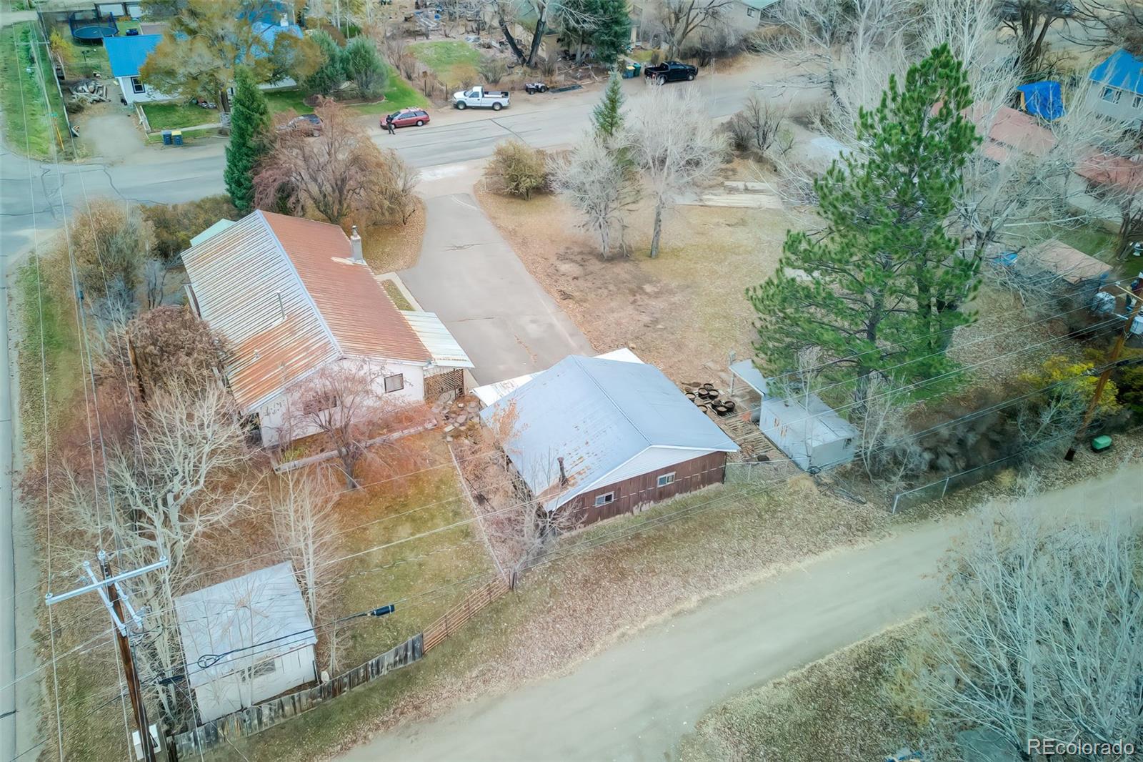 149 North 3rd Street Hayden, CO 81639 - Photo 30 of 41 an aerial view of a house with a yard