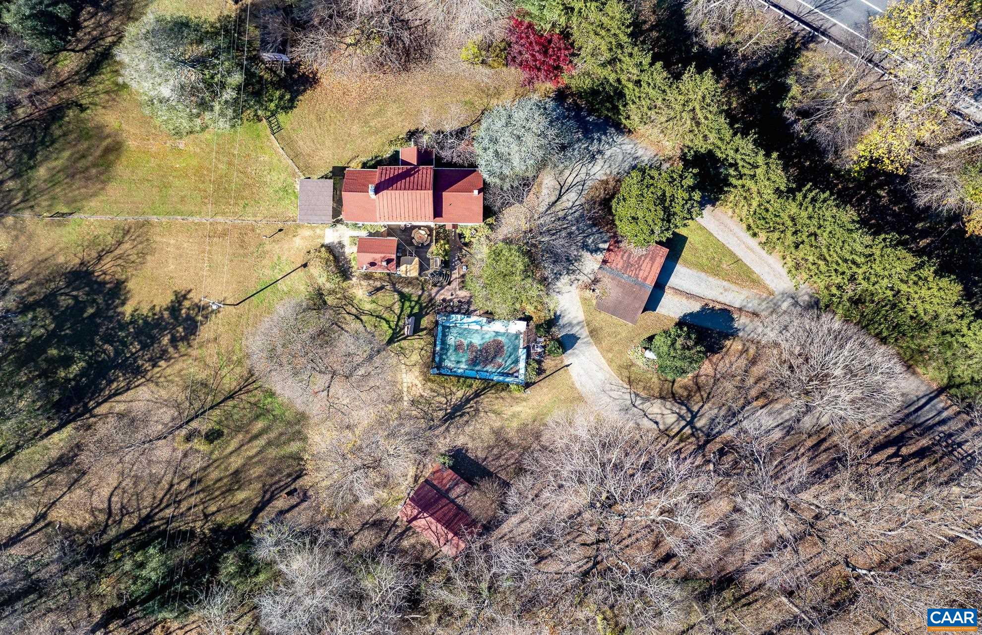 71 North Frontage Road Madison, VA 22727 - Photo 68 of 73 a view of a yard with plants and large trees