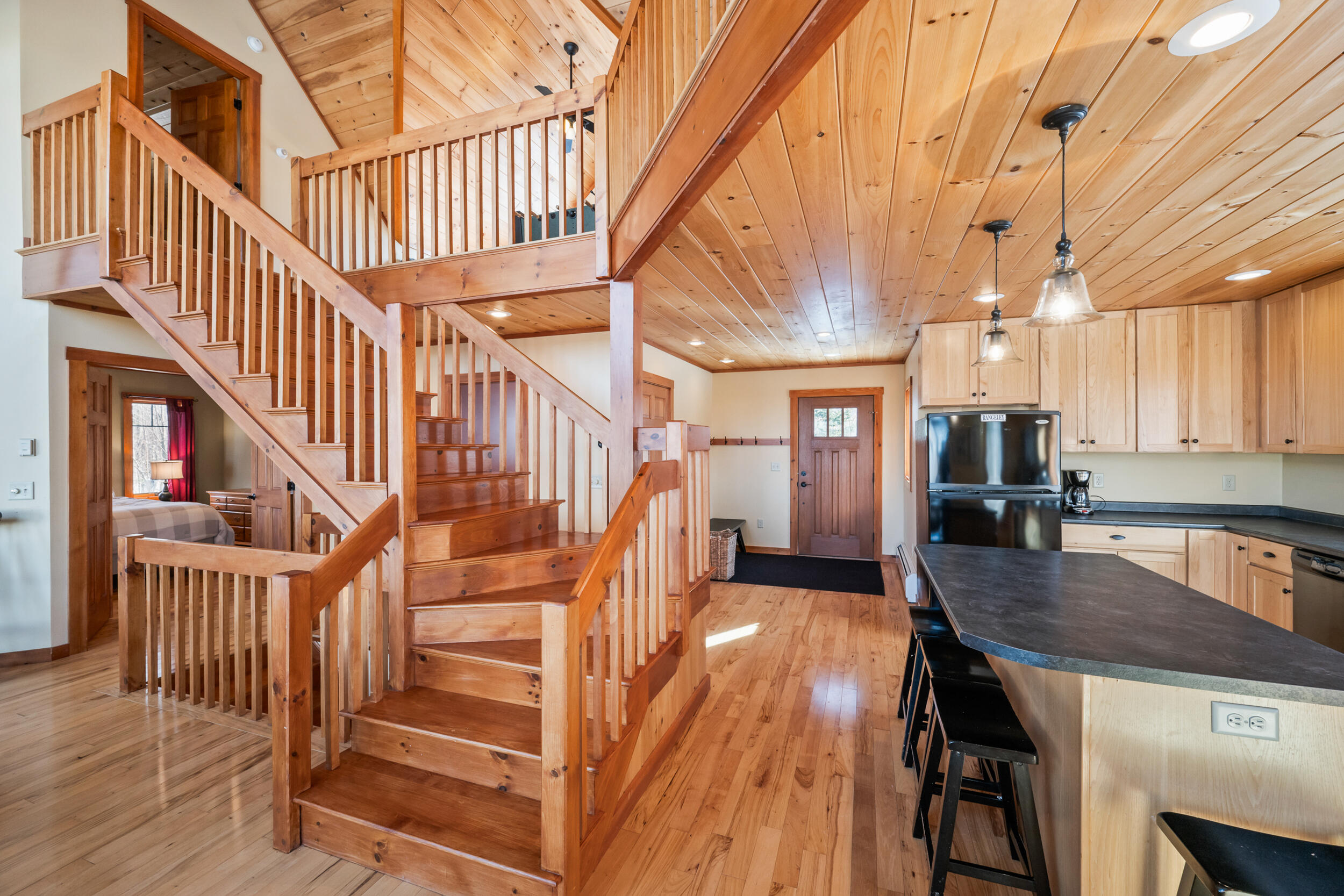 39 Adams Wulff Lane Sandy River Plt, ME 04970 - Photo 17 of 47 Stairway