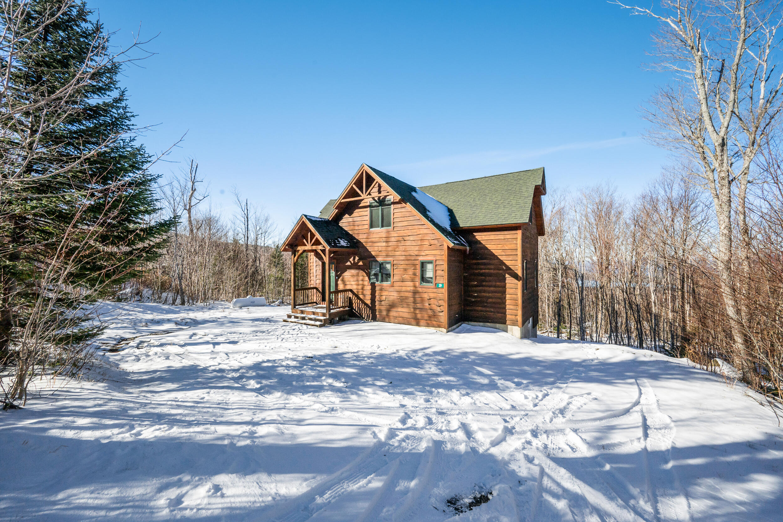 39 Adams Wulff Lane Sandy River Plt, ME 04970 - Photo 43 of 47 From Driveway