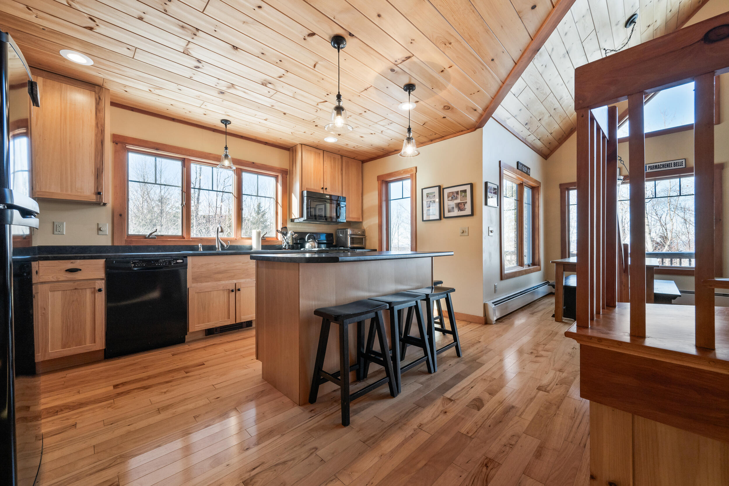 39 Adams Wulff Lane Sandy River Plt, ME 04970 - Photo 9 of 47 Kitchen / Island