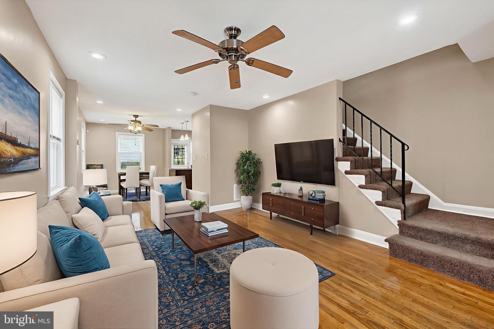 4811 Kimberleigh Road Baltimore, MD 21212 - Photo 1 of 24 Virtually Staged Living Room