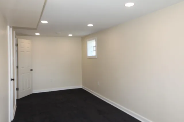 a view of room with window