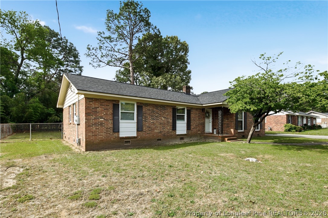 6228 Milford Road Fayetteville, NC 28303 - Photo 46 of 46 LEFT SIDE VIEW OF HOME