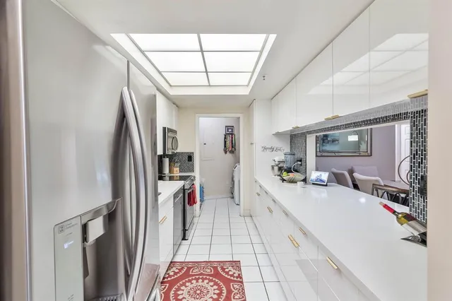 a very nice looking room with a large window