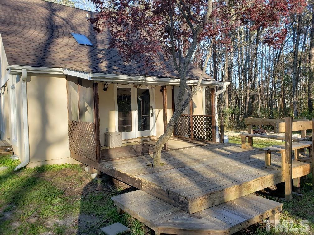 198 Pope Lake Road Angier, NC 27501 - Photo 3 of 19 a view of a house with backyard