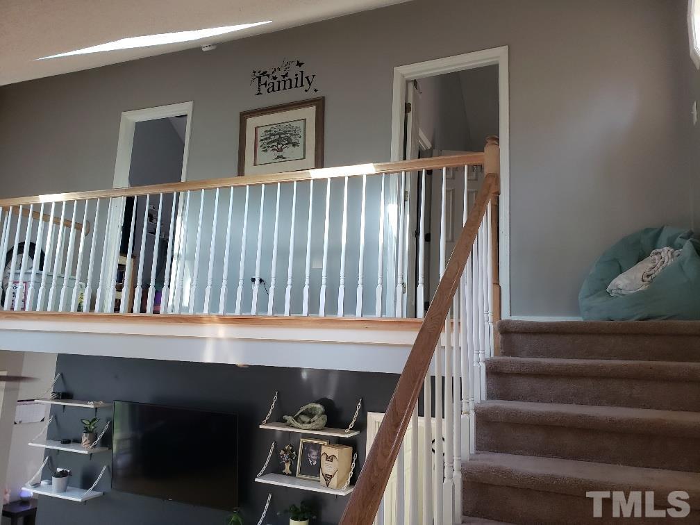 198 Pope Lake Road Angier, NC 27501 - Photo 10 of 19 a view of entryway with stairs