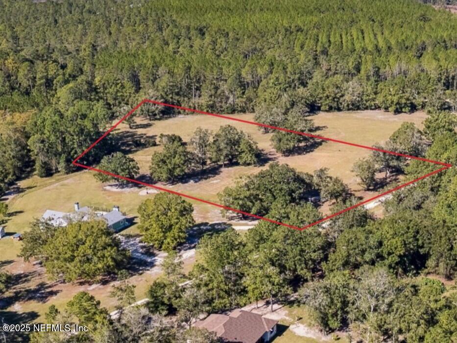 3 The Oaks Ranch Rd Green Cove Springs Green Cove Springs, FL 32043 - Photo 7 of 8 a view of a forest with a yard