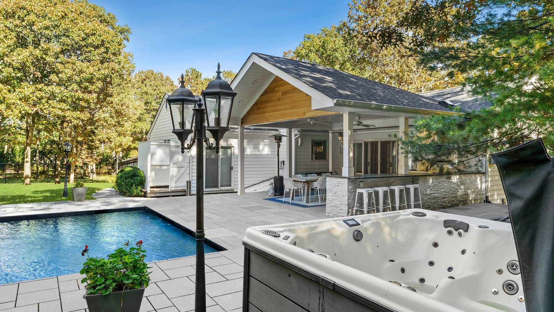 541 Wainscott NW Road Wainscott, NY 11937 - Photo 2 of 14 a view of roof deck with chair and table