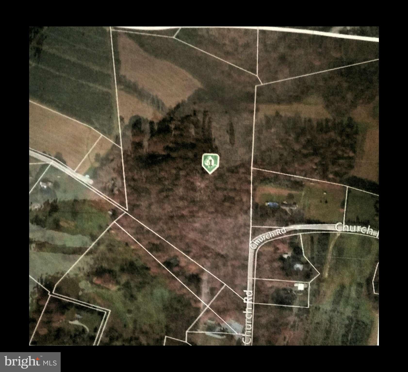 4218 Church Road Manchester, MD 21102 - Photo 1 of 14 Aerial view parcel 116 BC tax map 10