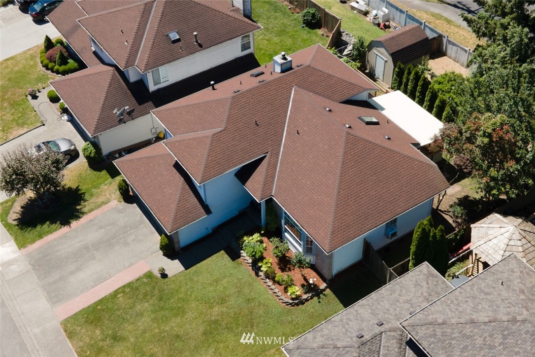 33027 20th Place Southwest Federal Way, WA 98023 - Photo 22 of 23 an aerial view of a house with a yard