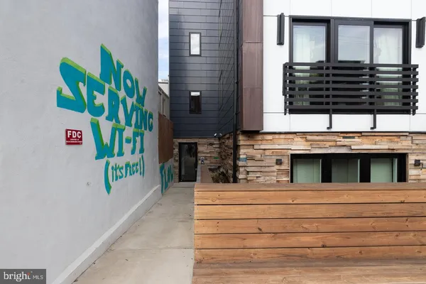 a view of front door of house