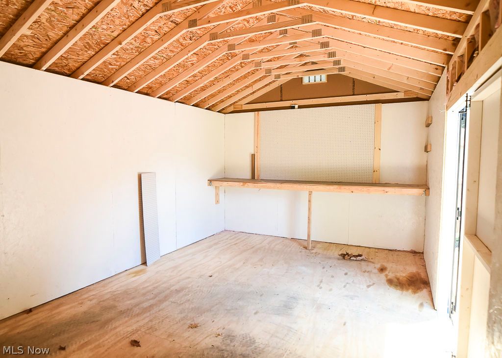4001 Carpenter Road Ashtabula, OH 44004 - Photo 7 of 47 Shed Interior