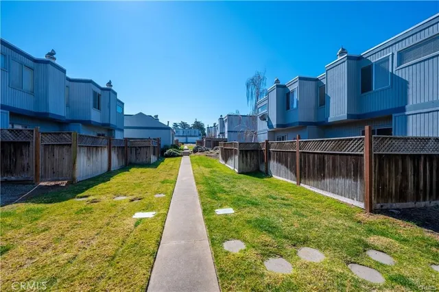 a house view with a outdoor space