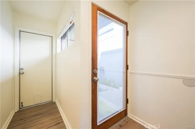 a view of empty room