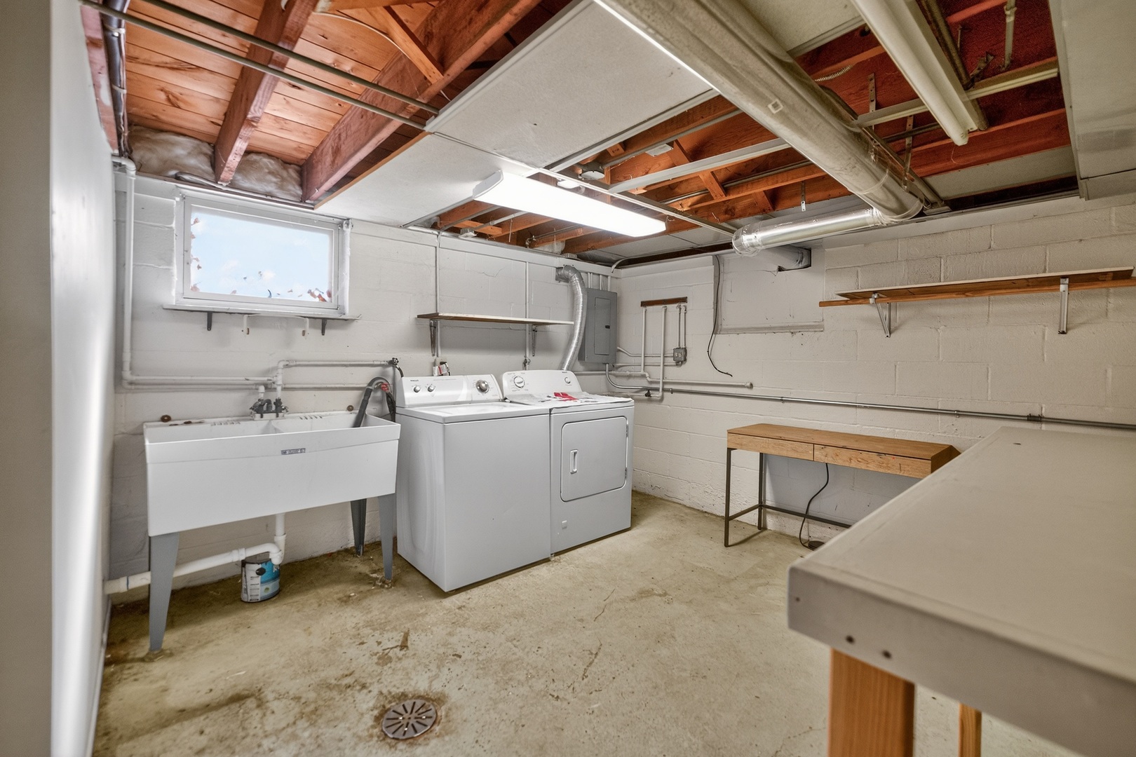 720 East Harrison Avenue Wheaton, IL 60187 - Photo 23 of 28 a utility room with cabinets dryer and washer
