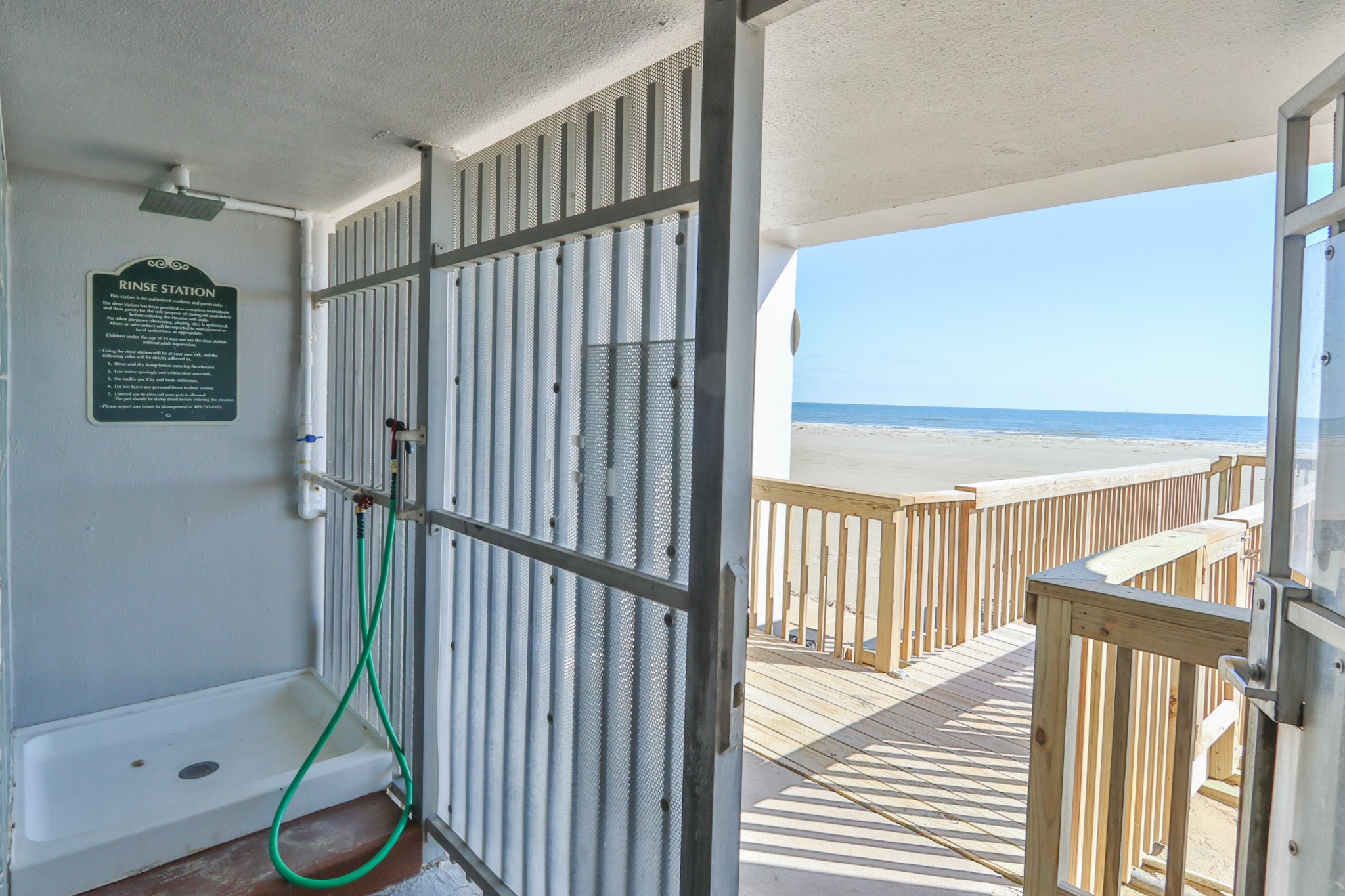 11949 Termini-San Luis Pass Road, Unit 304 Galveston, TX 77554 - Photo 32 of 39 A Private exit and entrance to the beach