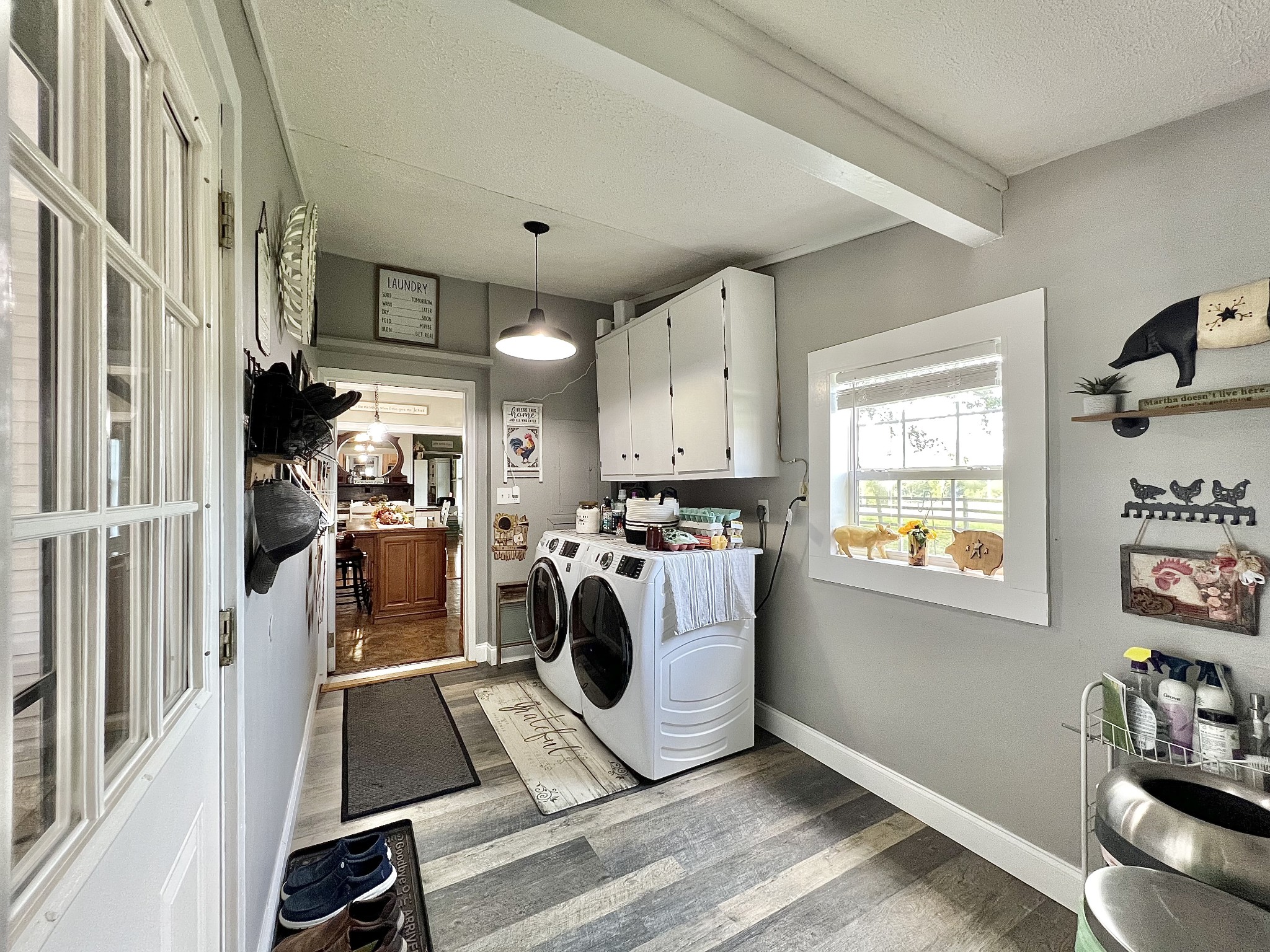1400 Ragsdale Lane Pulaski, TN 38478 - Photo 30 of 100 a view of a kitchen with fridge and workspace