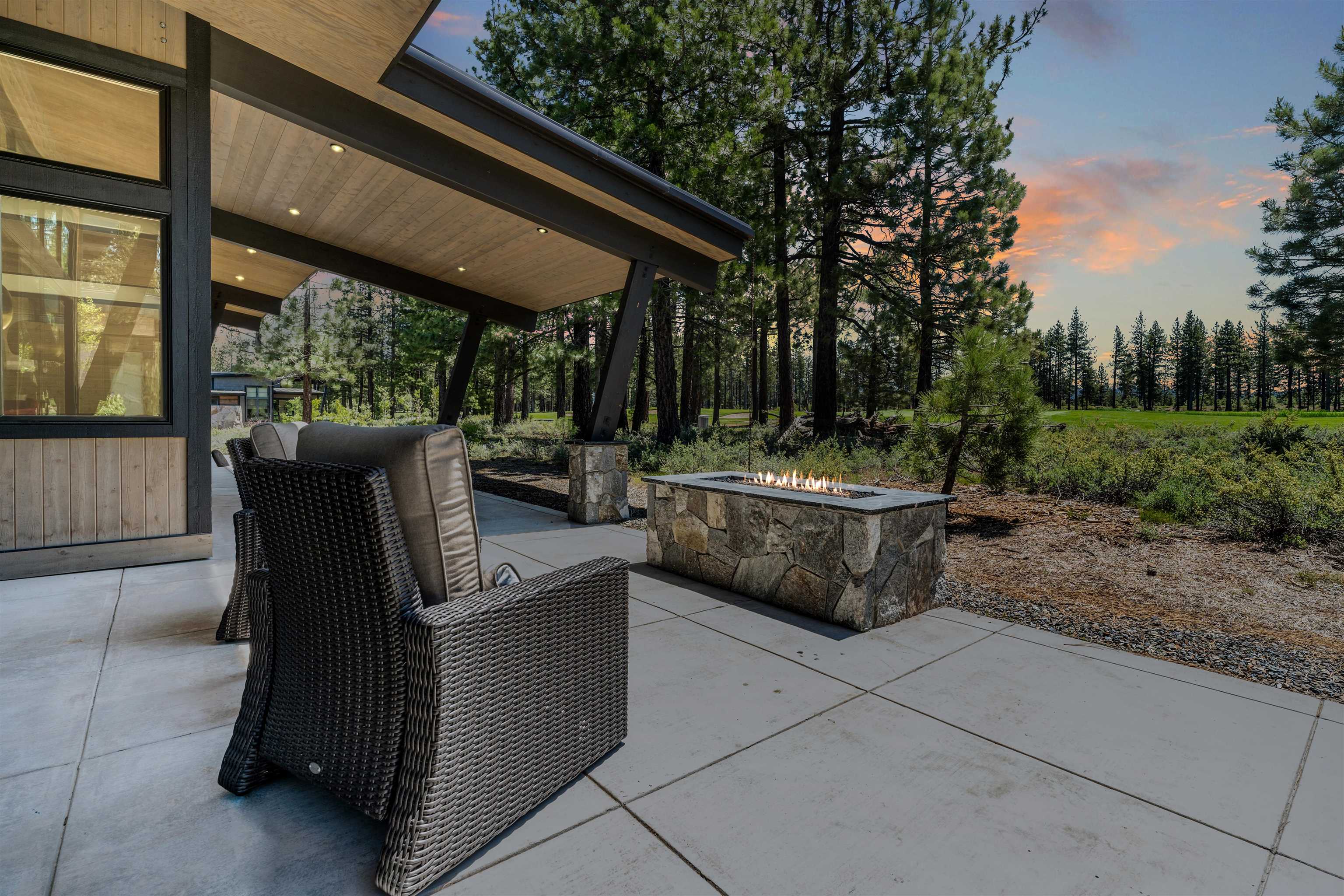 11654 Henness Road Truckee, CA 96161 - Photo 2 of 21 a view of outdoor sitting area with furniture and garden