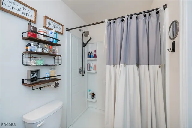 a view of walk in closet