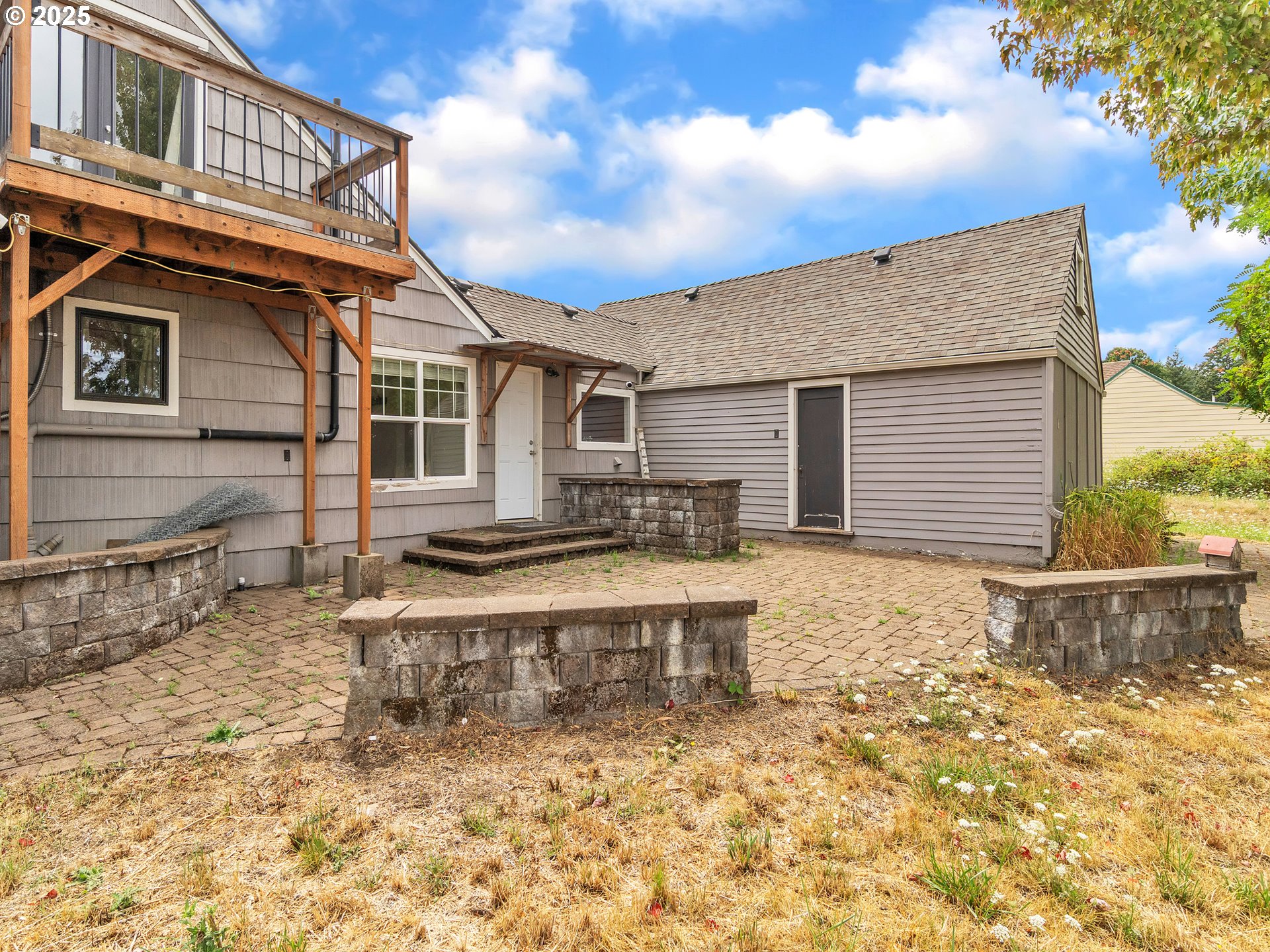 38280 Southwest Fort Hill Road Willamina, OR 97396 - Photo 8 of 31 a backyard of a house with yard and outdoor seating