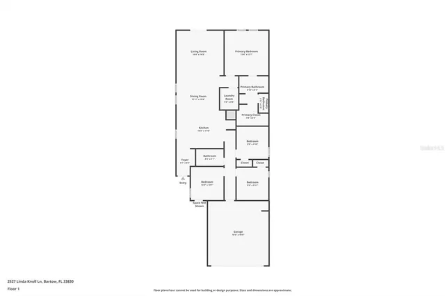 $308,000 | 2527 Linda Knl Lane, Bartow, FL 33830