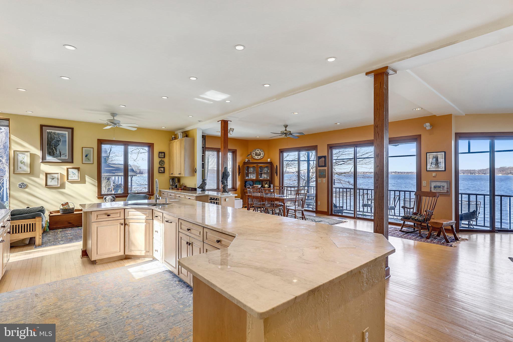 3 Beach Road Annapolis, MD 21405 - Photo 54 of 55 Kitchen Island - Open Floor Plan