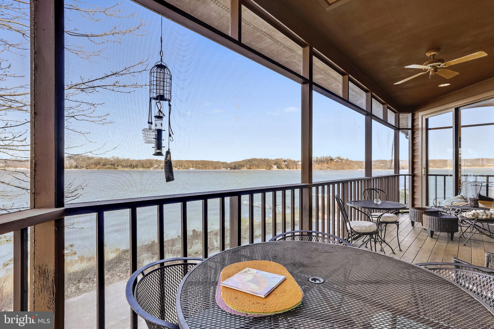 3 Beach Road Annapolis, MD 21405 - Photo 17 of 55 Screened Porch #2 with Views
