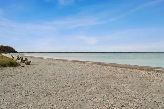 a view of an ocean beach