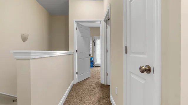 a view of a walk in closet