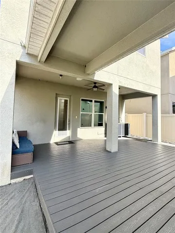 a view of an entryway of a house