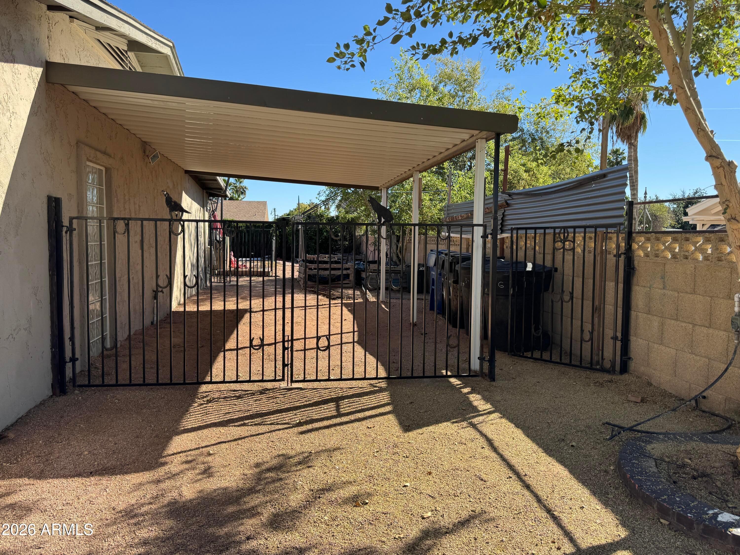 6317 East McLellan Road Mesa, AZ 85205 - Photo 28 of 28 a view of backyard with small cabin