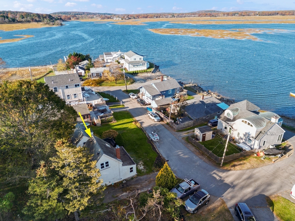 15 Eagle Hill Road Ipswich, MA 01938 - Photo 37 of 41 an aerial view of a house with a ocean view
