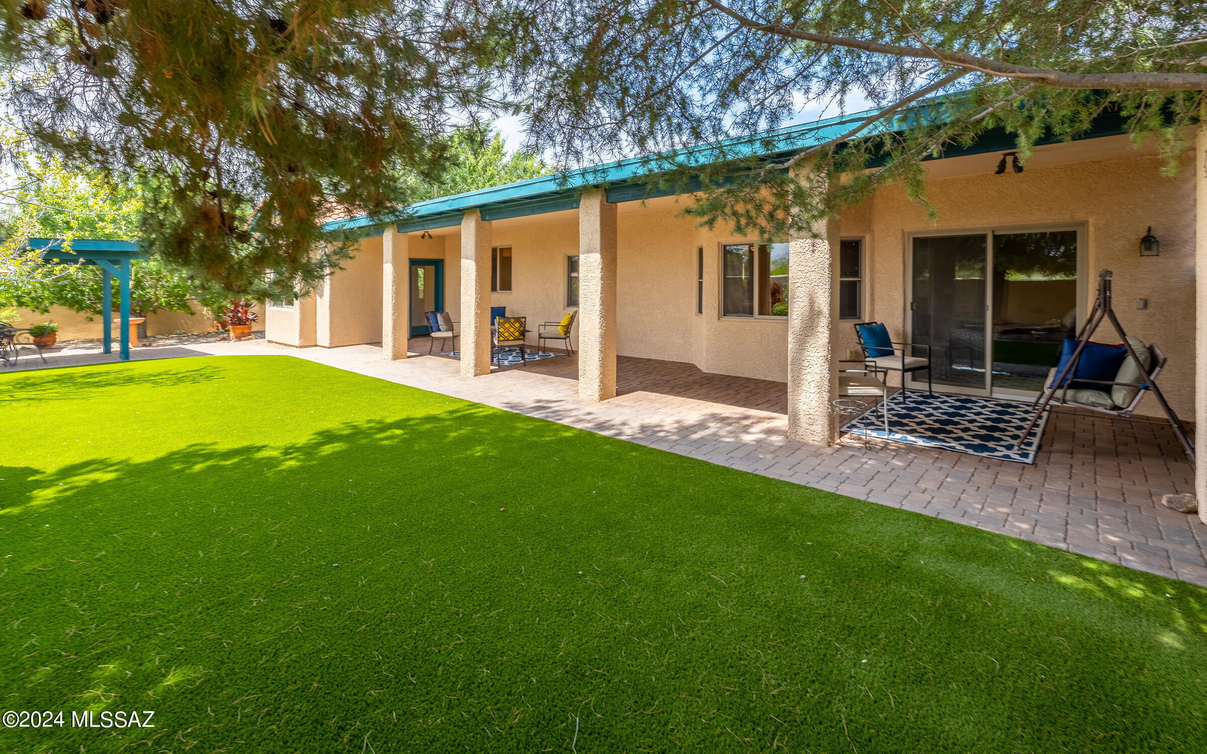 341 Sharon Road Vail, AZ 85641 - Photo 35 of 50 front view of a house with a yard