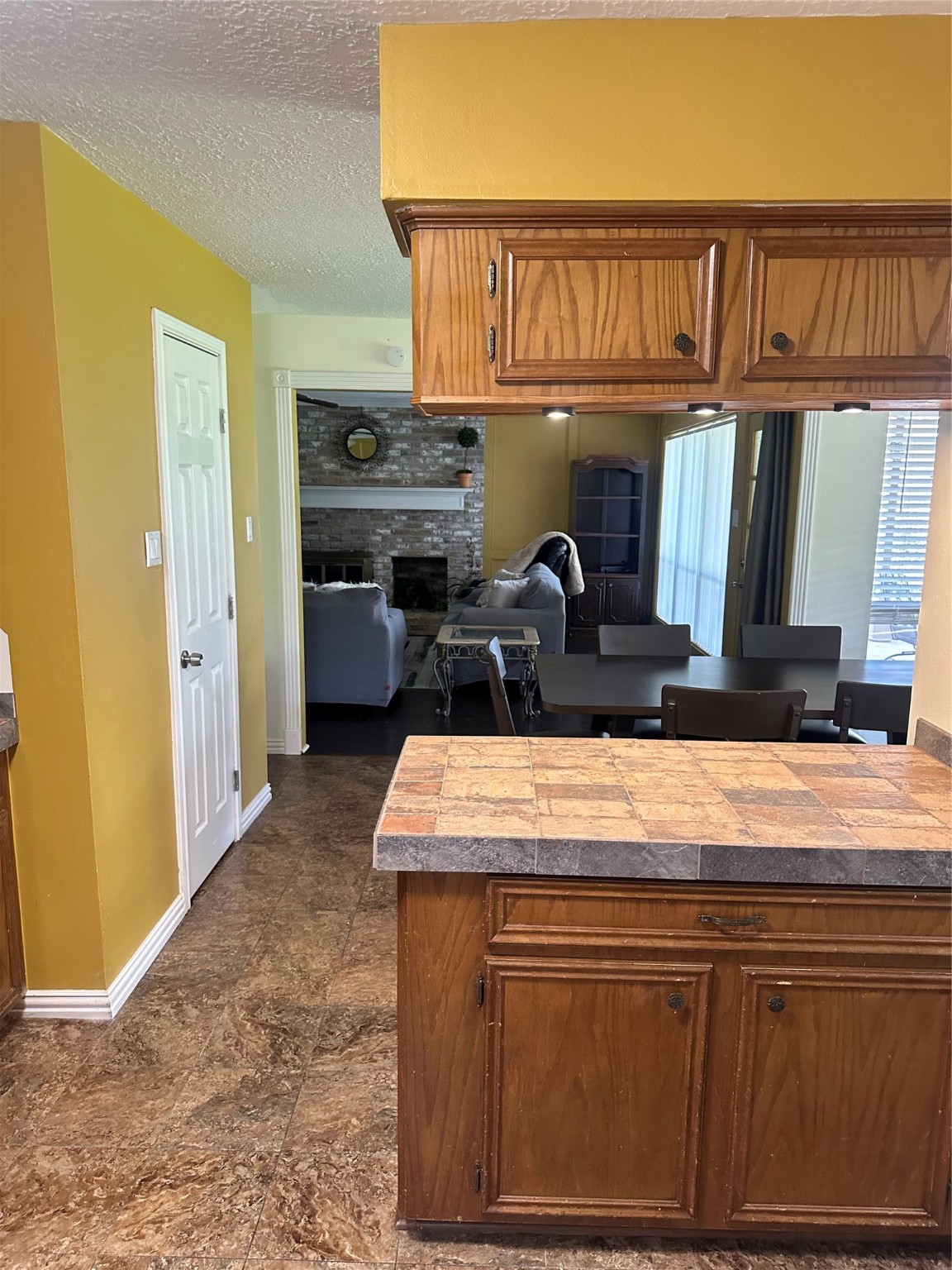 17722 Sorrell Ridge Drive Spring, TX 77388 - Photo 8 of 37 a kitchen with a refrigerator and a sink
