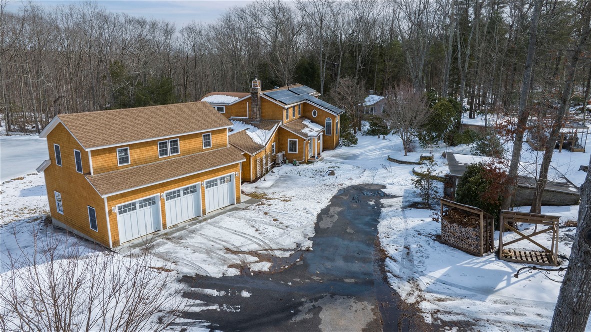 80 Browns Corner Road West Greenwich, RI 02817 - Photo 2 of 47 front of house 3-car garage with bonus room