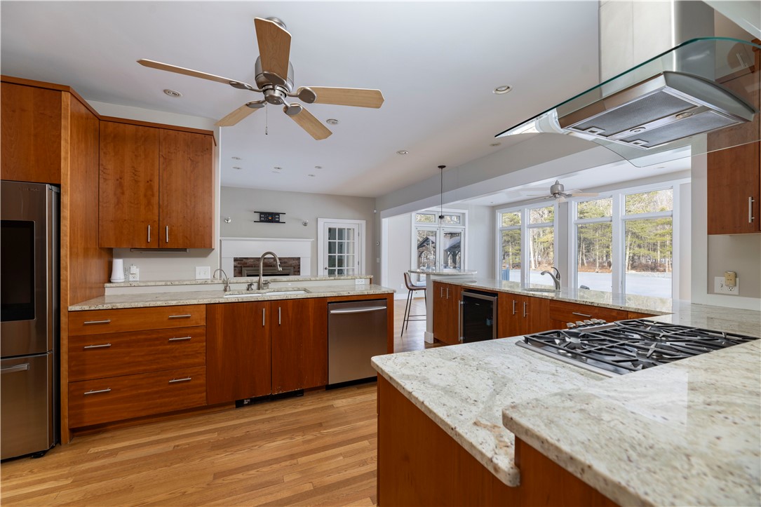 80 Browns Corner Road West Greenwich, RI 02817 - Photo 23 of 47 full kitchen with granite and stainless