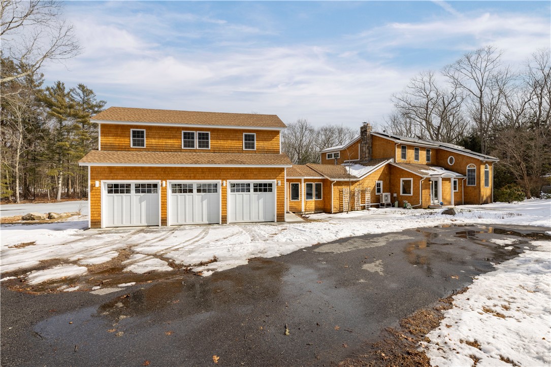 80 Browns Corner Road West Greenwich, RI 02817 - Photo 4 of 47 front of house 3-car garage with bonus room