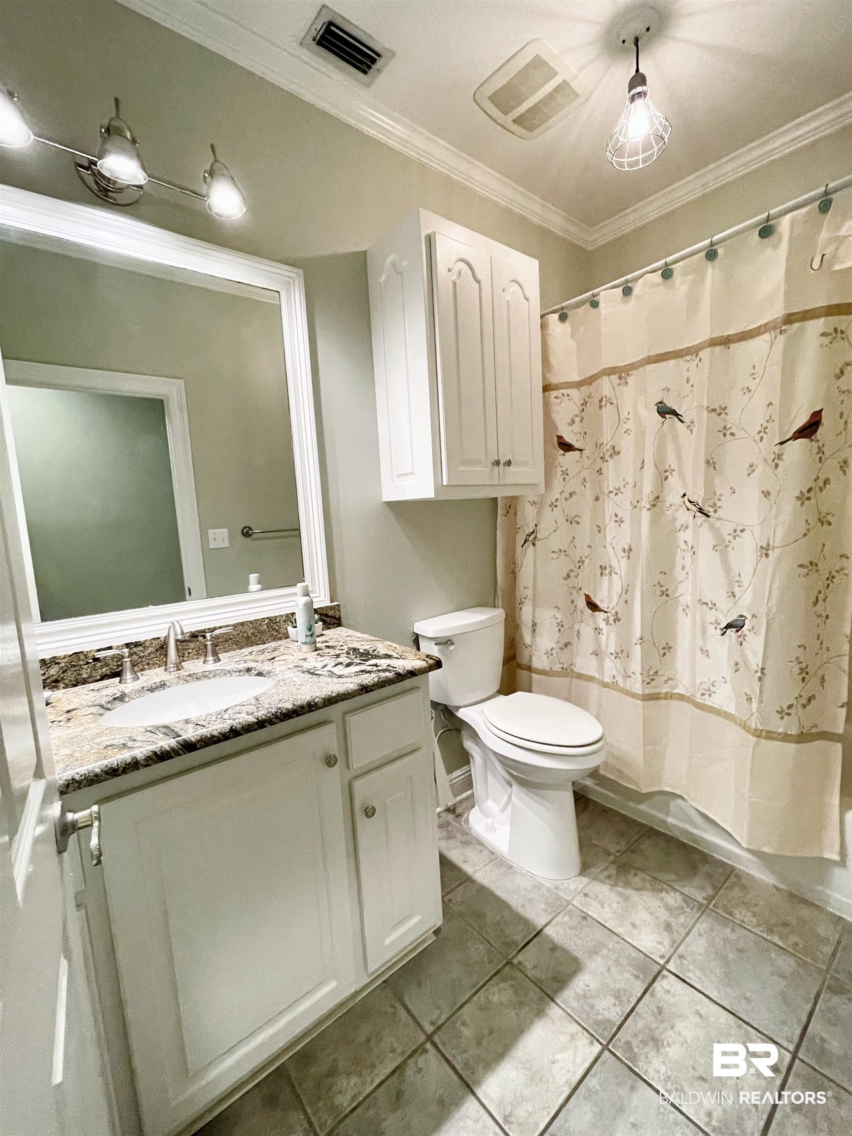 202 Potters Mills Road Daphne, AL 36526 - Photo 19 of 29 Bathroom with vanity and crown molding
