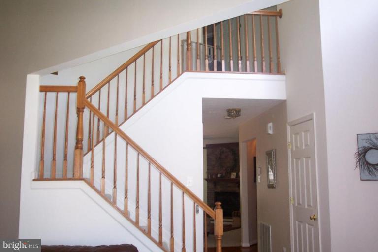 View of the Main and Upper Stairway