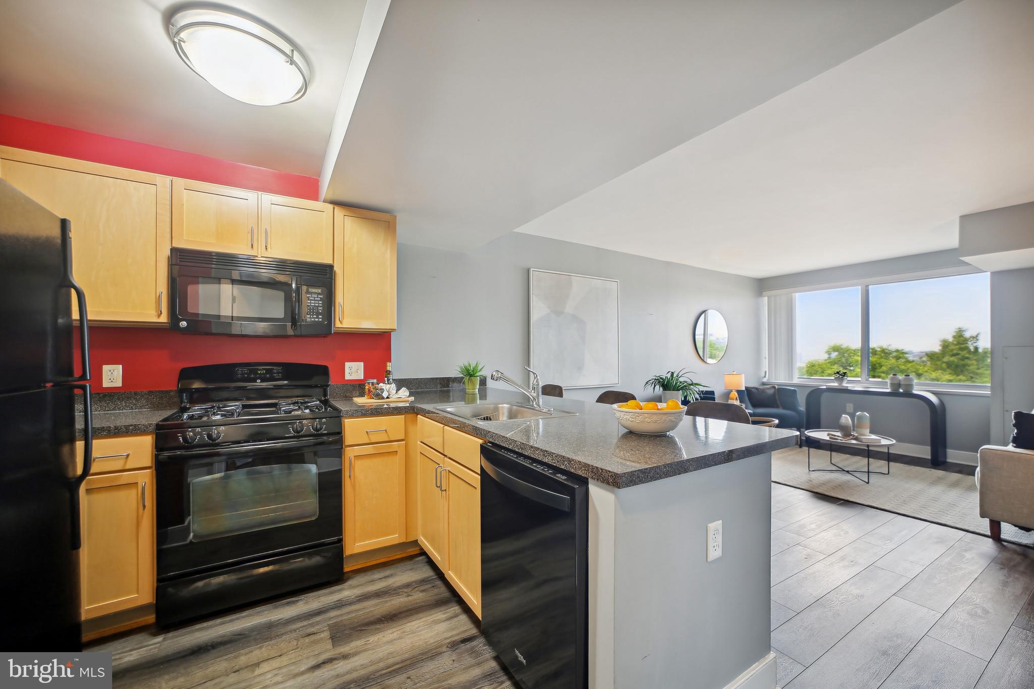 800 4th Street Southwest, Unit S717 Washington, DC 20024 - Photo 17 of 36 Open Kitchen With Ample Storage